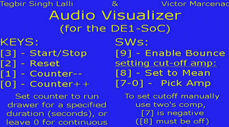 FPGA Audio Visualizer
